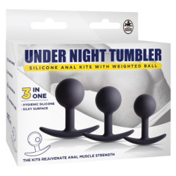 NMC Kit de 3 Plugs lestés Tumbler Noirs